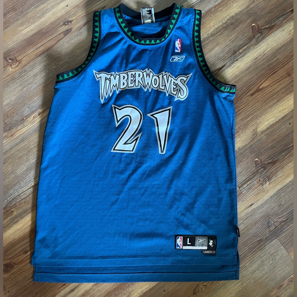 Timberwolves Kevin Garnett Authentic Jersey